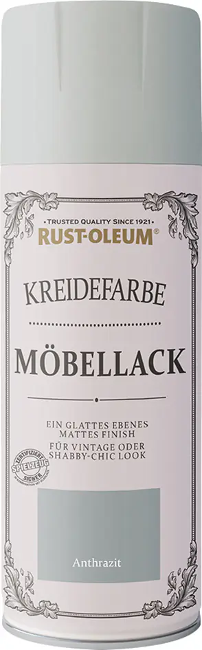 Rust-Oleum Kreidefarbe Möbellack 400 ml anthrazit