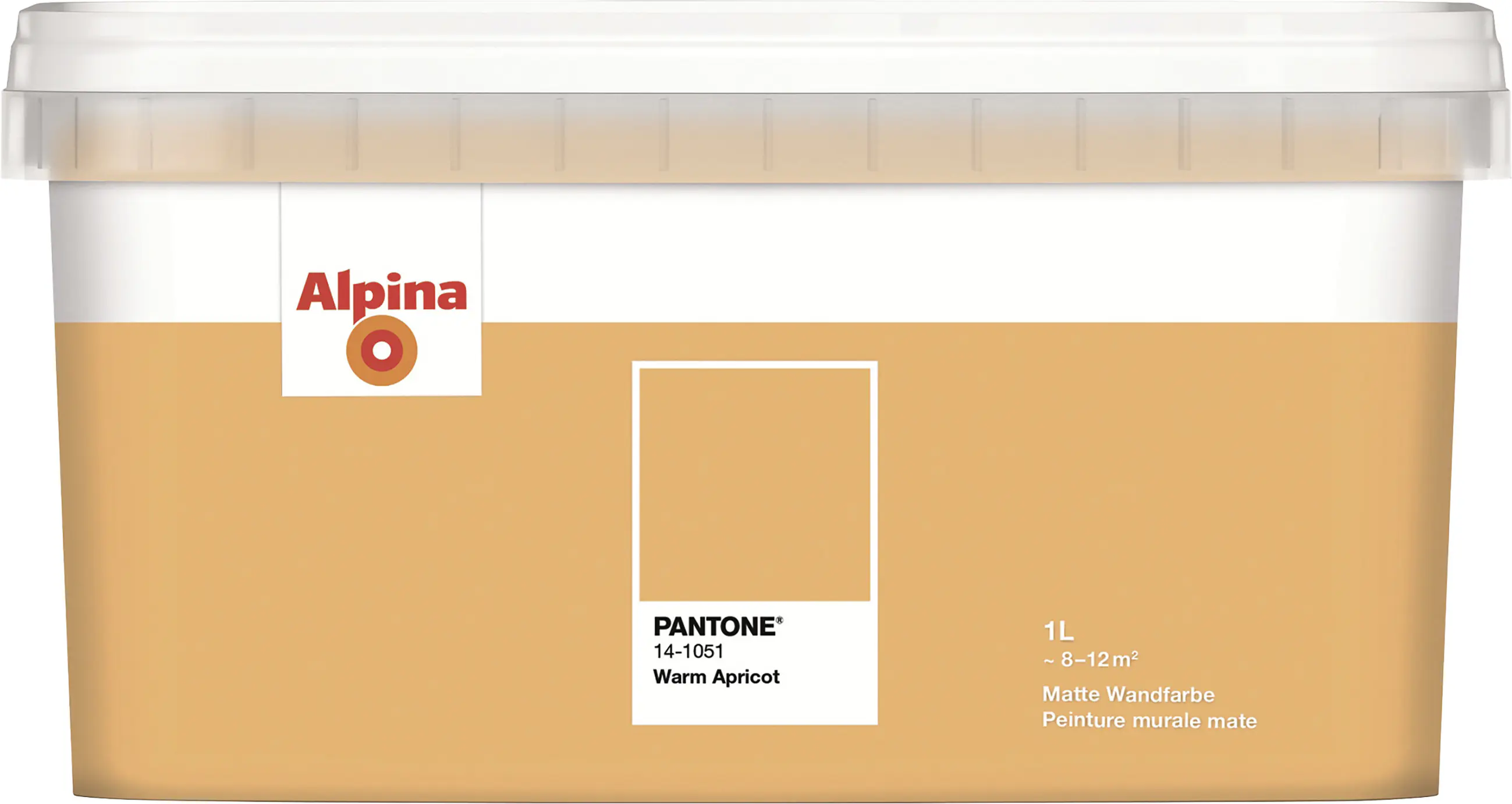Alpina Wandfarbe Pantone matt warm apricot 1 L