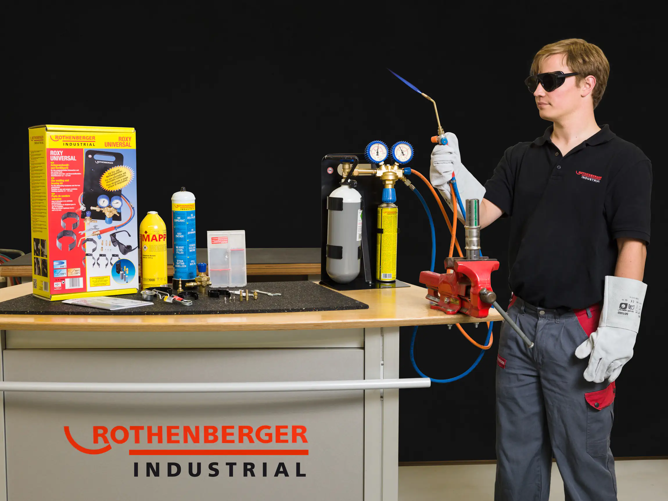 Rothenberger Schweiß- und Hartlötgerät Roxy Universal 140/400 l Rothenberger Schweiß- und Hartlötgerät Roxy Universal 140/400 l