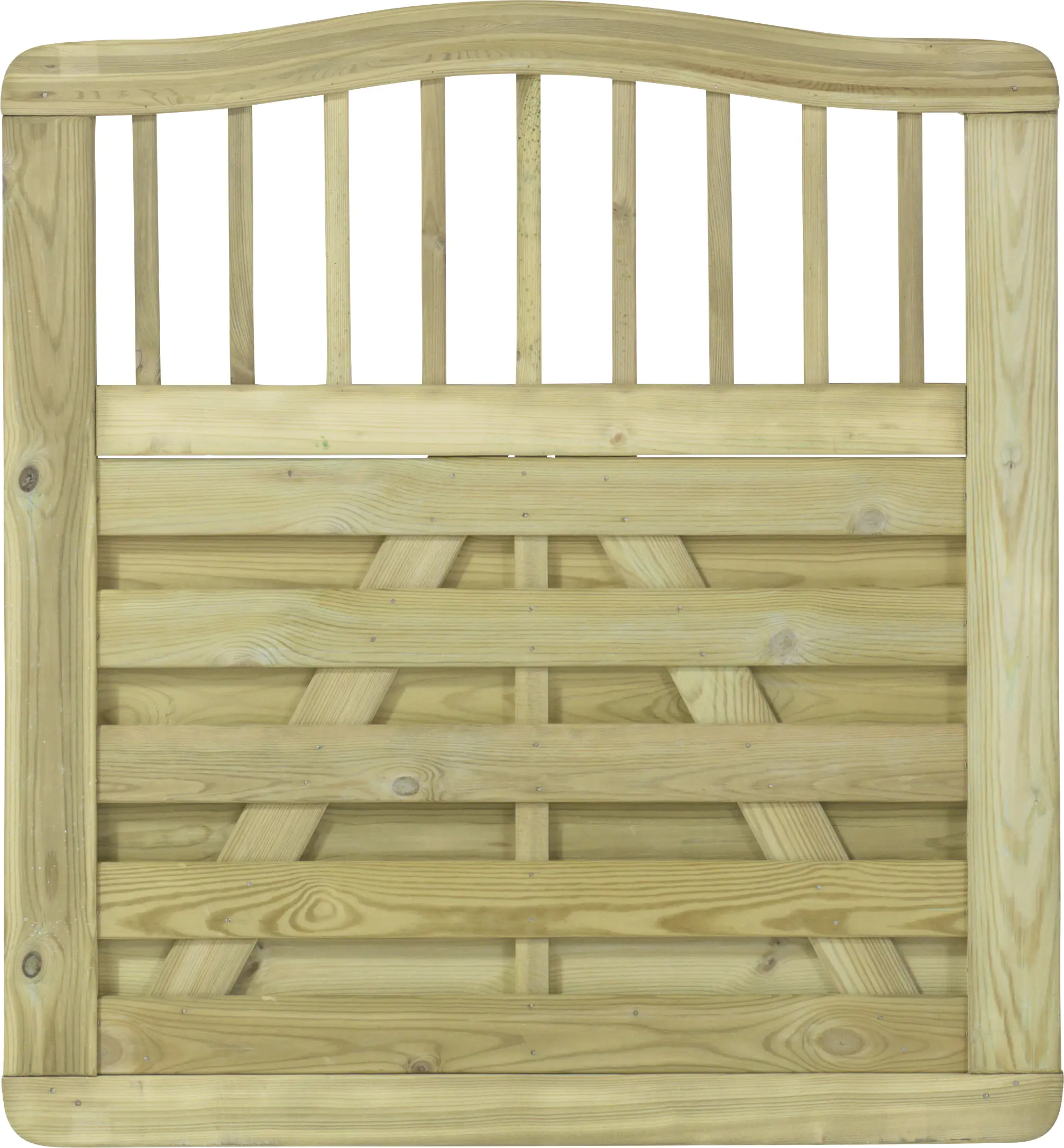 Plus Einzeltor Rondo 100 x 104/107 cm druckimprägniert