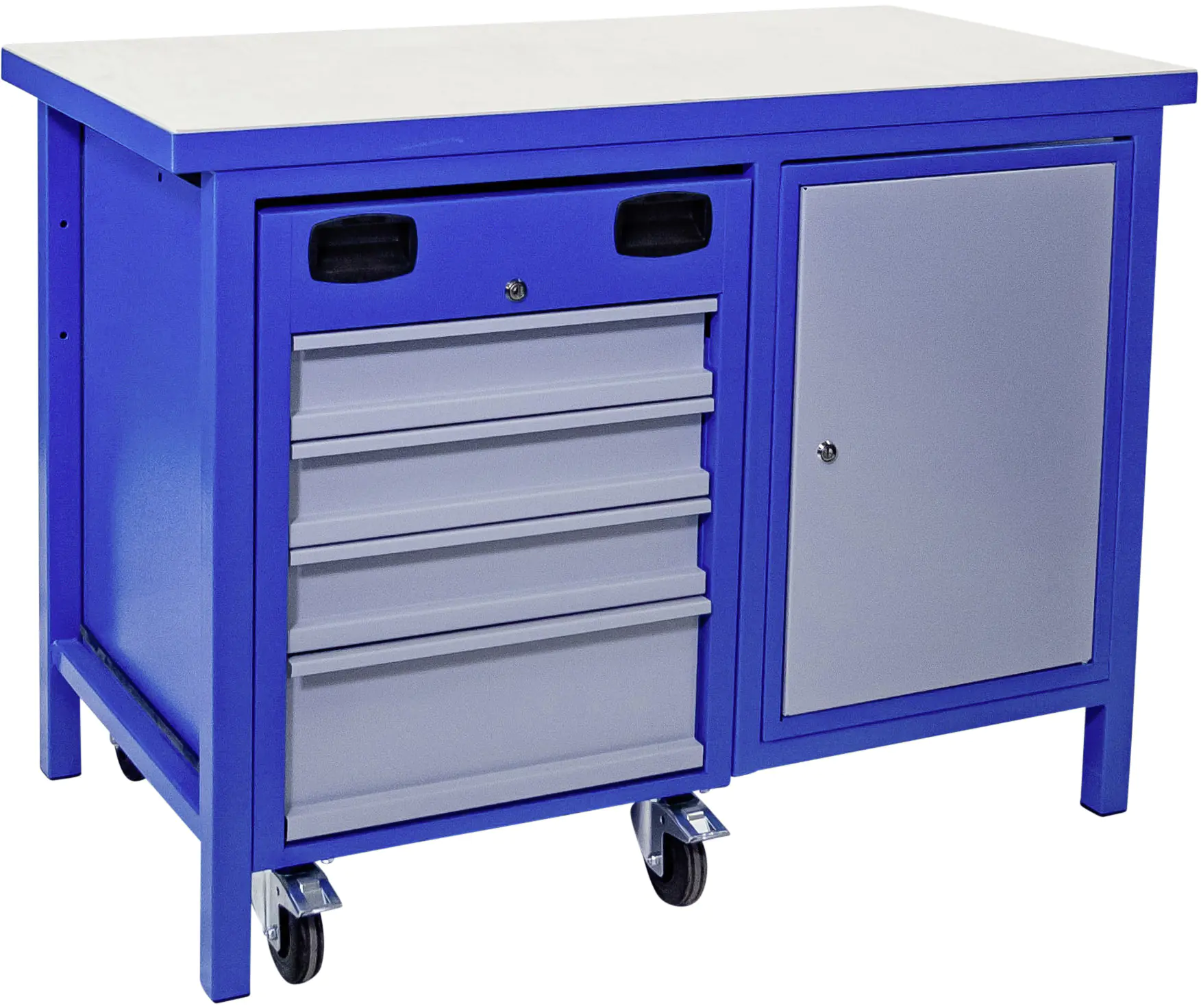 Güde Werkbank 1200 SLT MULTI mit Holzplatte unbestückt