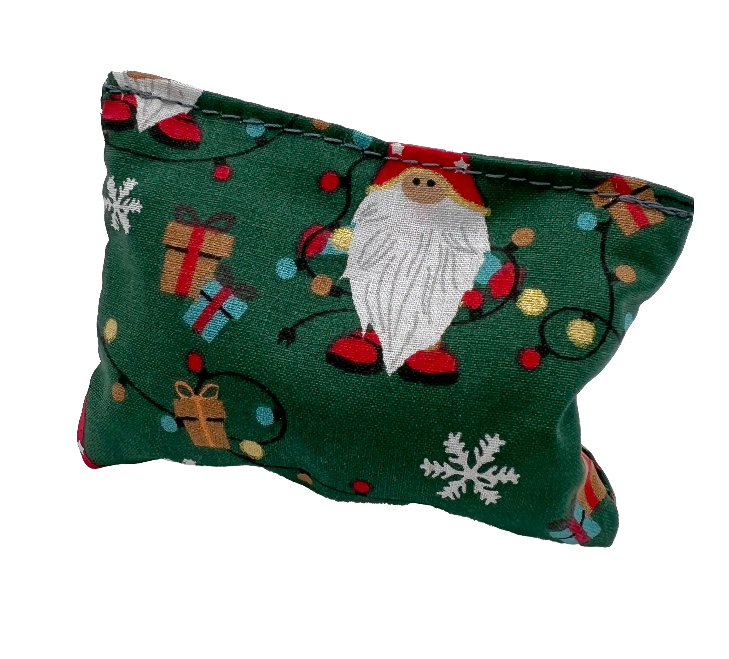 Aumüller Katzenspielzeug Weihnachten Kissen 10 cm grün gold - 2 Stk. Aumüller Katzenspielzeug Weihnachten Kissen 10 cm grün gold - 2 Stk.
