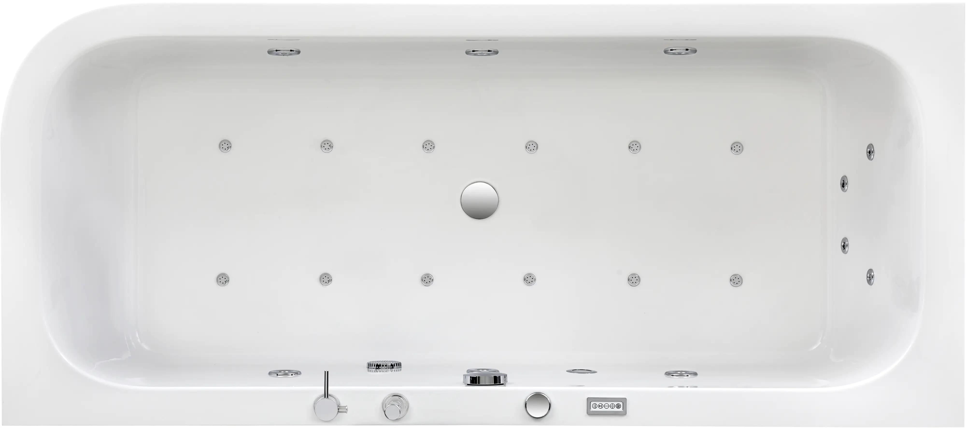 Ottofond Whirlpool-Badewannen-Komplettset Spirit 180 x 80 cm Ottofond Whirlpool-Badewannen-Komplettset Spirit 180 x 80 cm