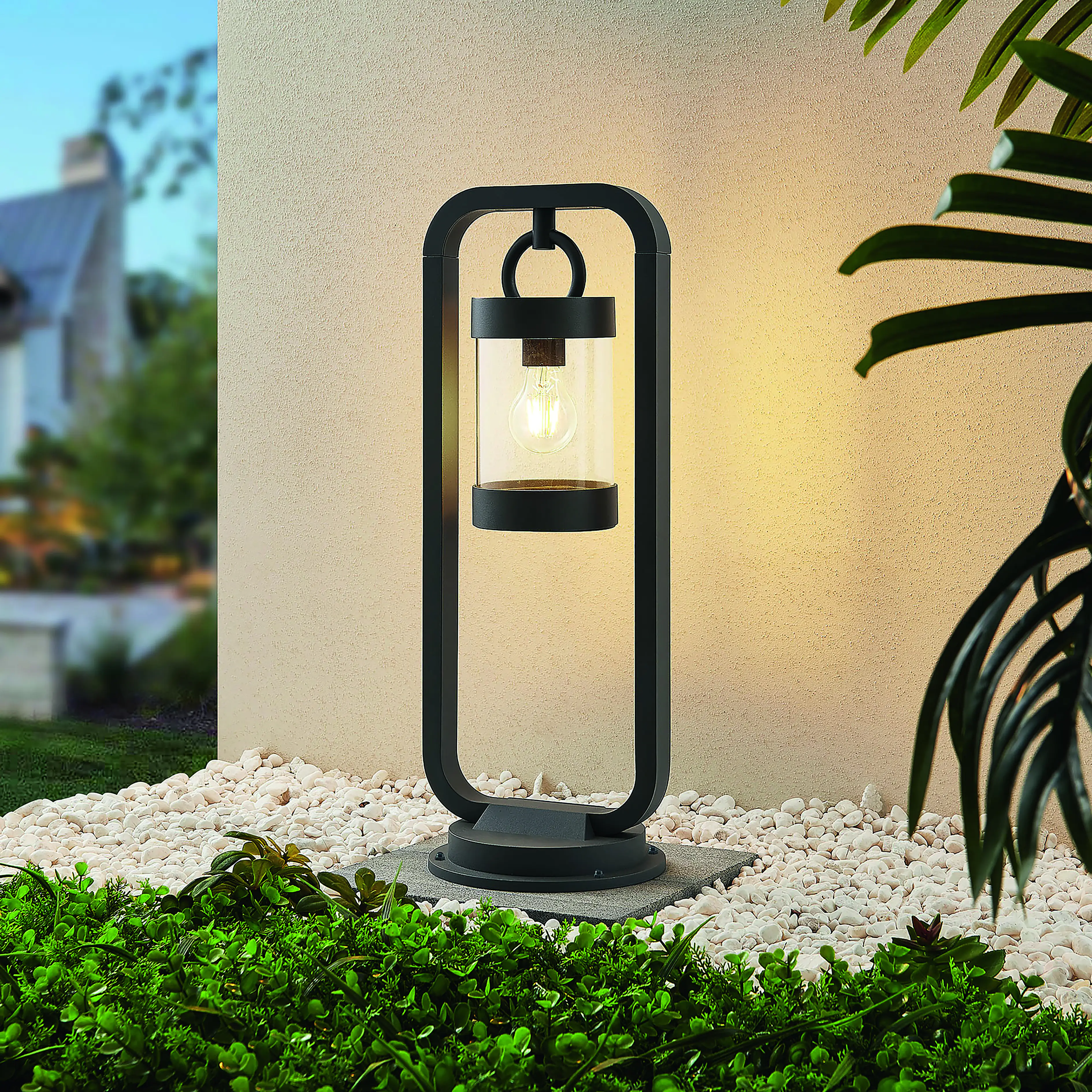 Trio Leuchten Sensor-Außen-Wegeleuchte Sambesi E27 anthrazit