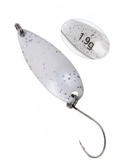 4042705930745 Paladin Trout Spoon IV weiß-glitter 1,9g