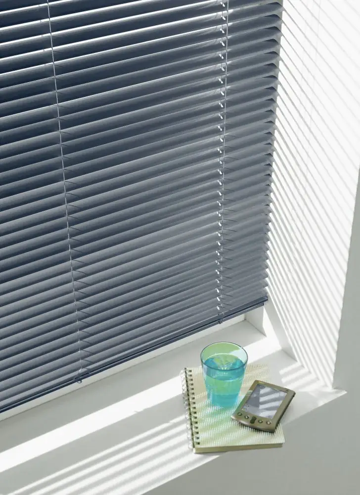 Gardinia Alu Jalousie schiefer, 50 x 175 cm