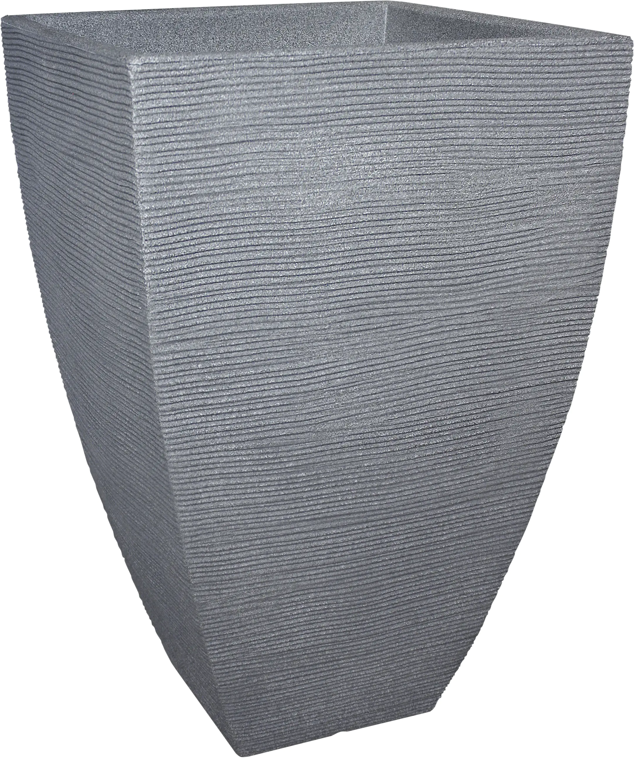 Geli Pflanztopf mit Rillen 40 x 40 x 60 cm betonfarbe Geli Pflanztopf mit Rillen 40 x 40 x 60 cm betonfarbe
