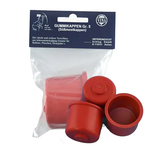 Süßmostkappen Gummikappe Gr.5 ohne Loch Ø 59 mm 1 Stück, Ø 5,9 cm