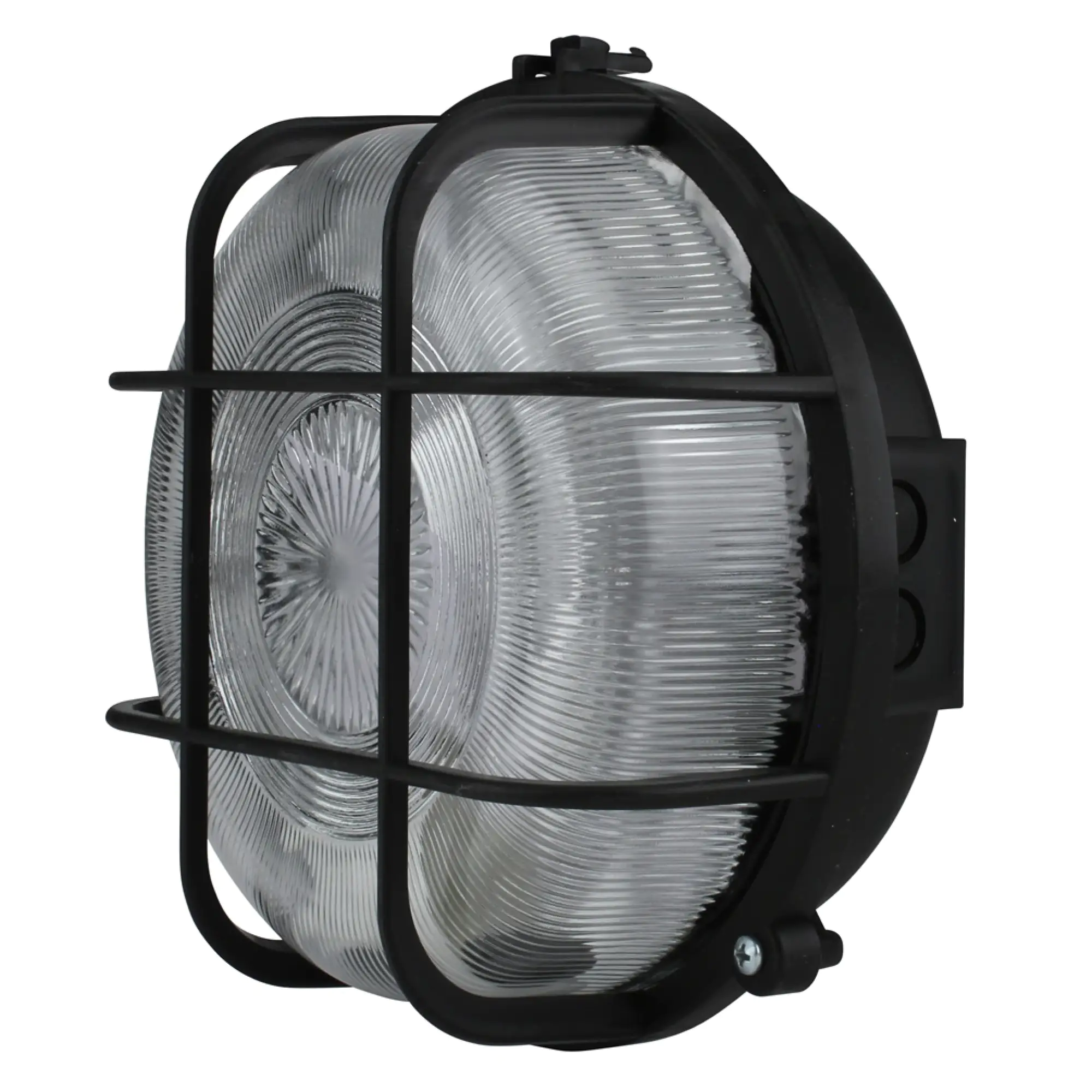Rundleuchte 45491 Black 100 Watt PVC-Korb schwarz Rundleuchte 45491 Black 100 Watt PVC-Korb schwarz