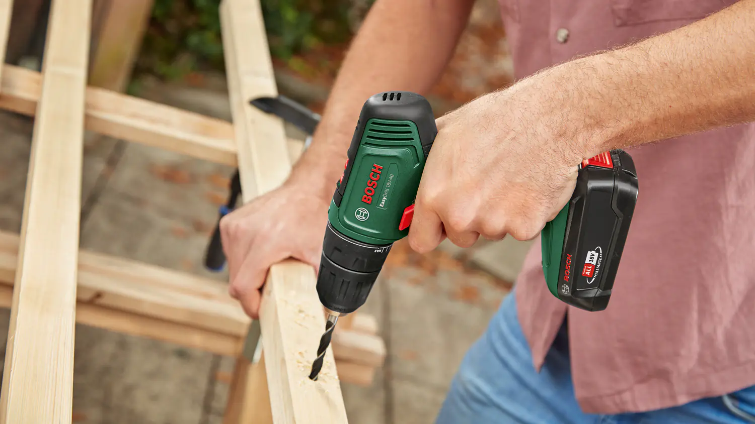Bosch Akku-Bohrschrauber EasyDrill 18V-40 Solo Bosch Akku-Bohrschrauber EasyDrill 18V-40 Solo