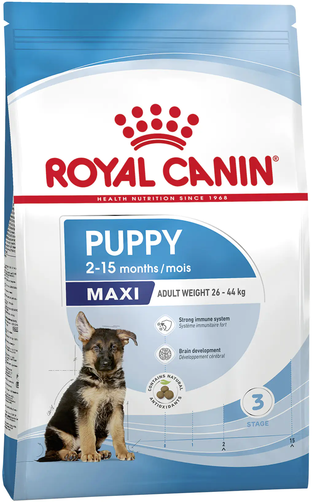 3182550402163 Royal Canin Hundefutter Maxi Puppy 15 kg