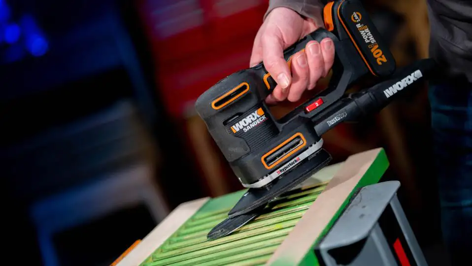 Worx Akku-Multifunktionschleifer WX820.9 20 V ohne Akku & Ladegerät Worx Akku-Multifunktionschleifer WX820.9 20 V ohne Akku & Ladegerät