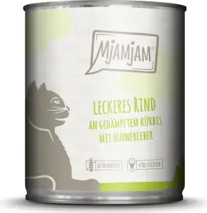 4260512871406 MjAMjAM - leckeres Rind an gedämpftem Kürbis 800 g 800g