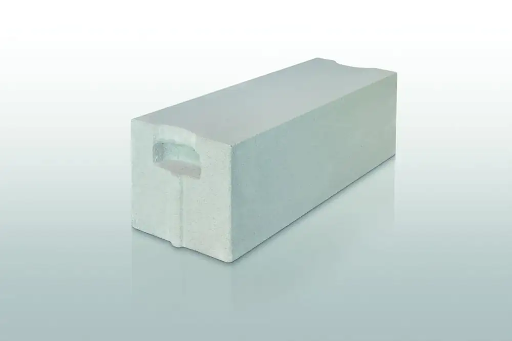 Porenbetonstein PP2-0,4, weiß, 60 x 20 x 20 cm