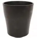 Übertopf Anna Ø 12 x 15 cm anthrazit