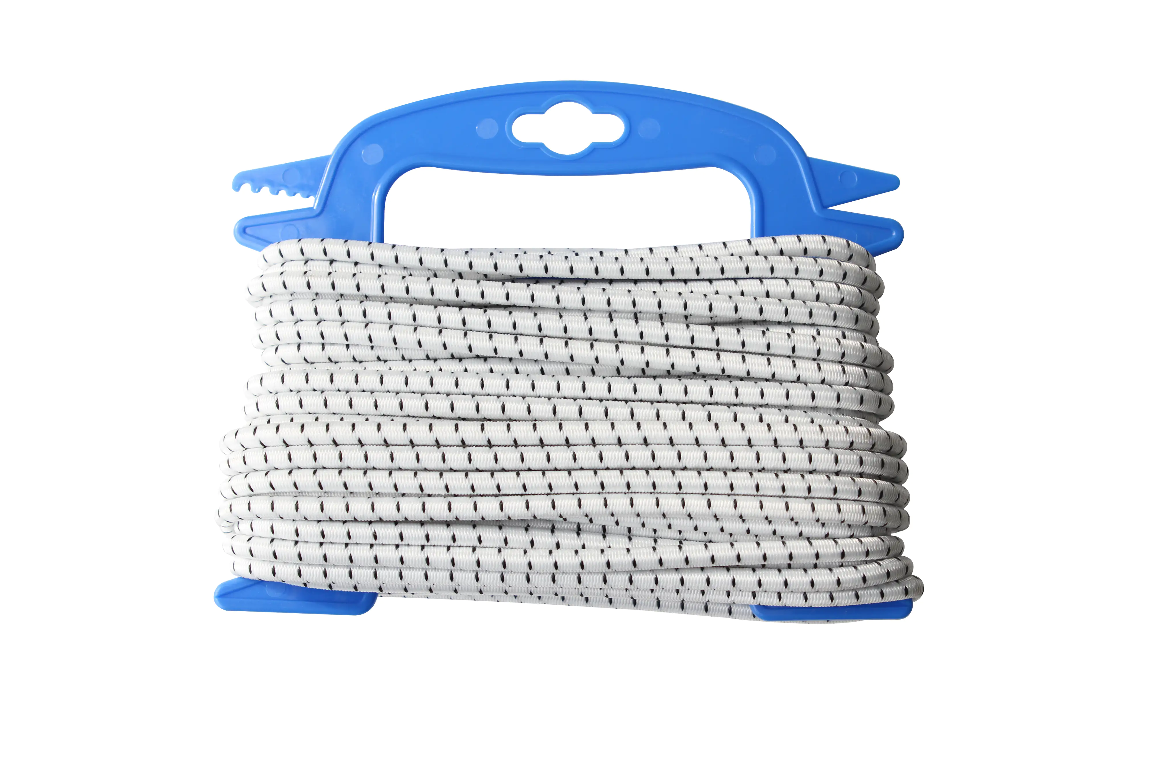 TrendLine Gummiseil Ø 6 mm x 15 m weiß-schwarz