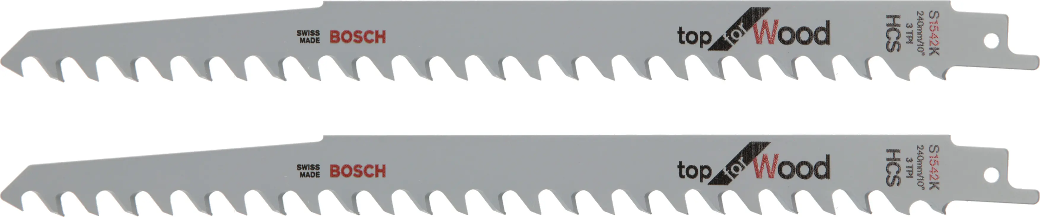 Bosch HCS Säbelsägeblatt S 1542 KTop for Wood 2 Stück Bosch HCS Säbelsägeblatt S 1542 KTop for Wood 2 Stück