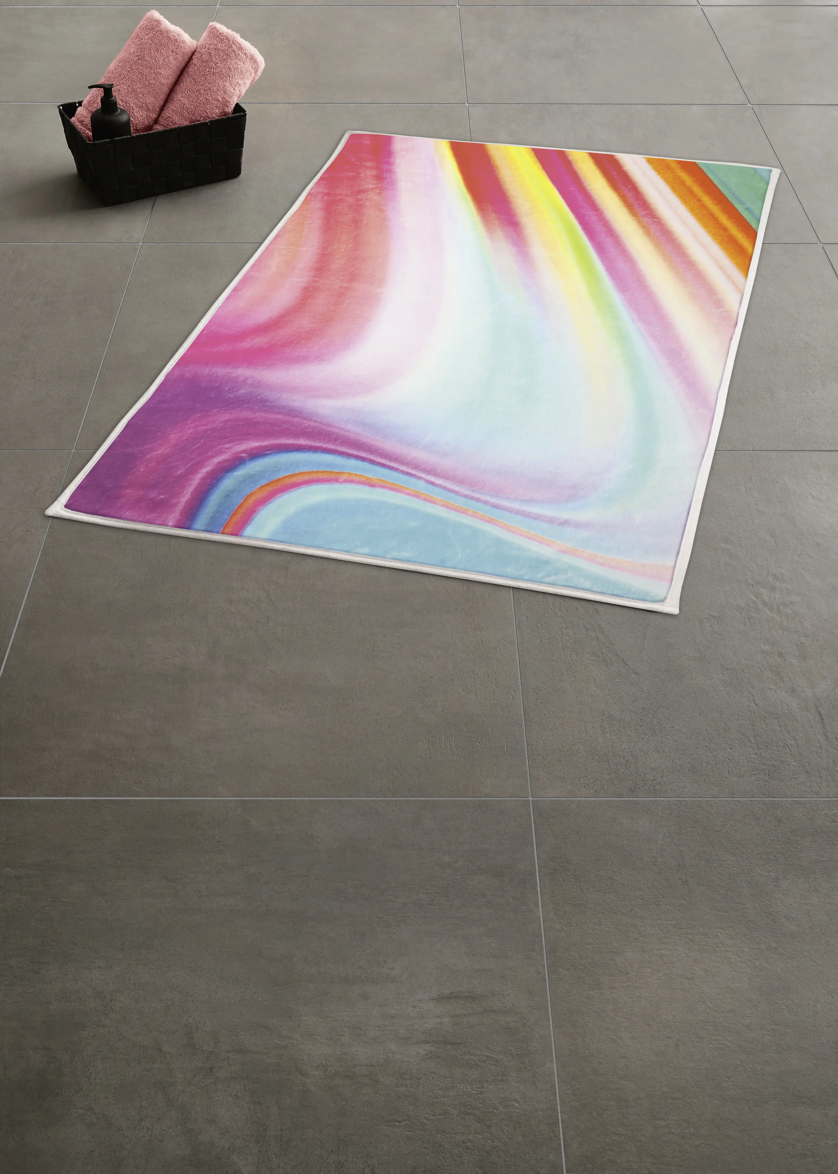 Kleine Wolke Badteppich Vibes multicolor 50 x 60 cm