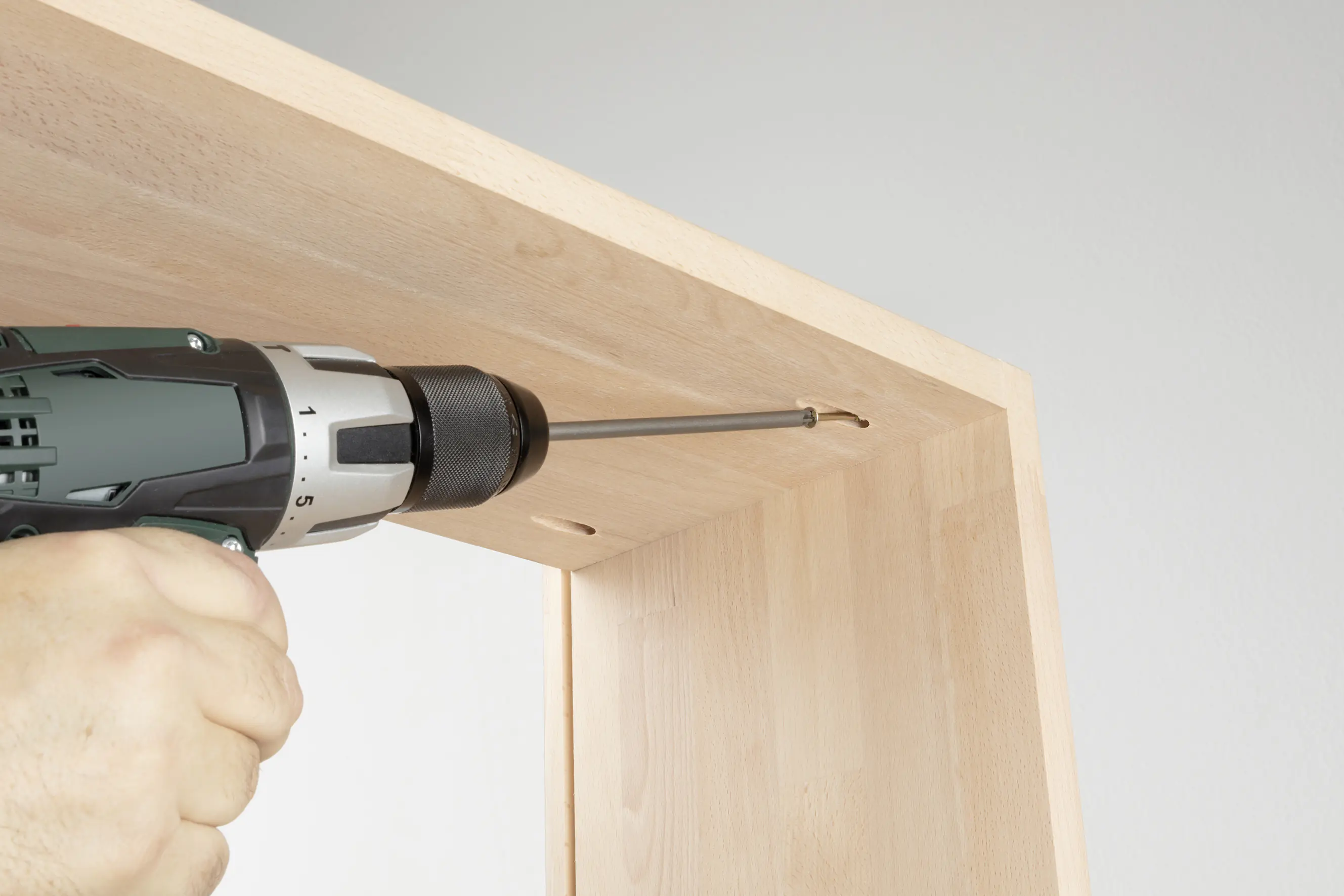 Wolfcraft Undercover Jig Bohrlehre Komplettset 54-teilig