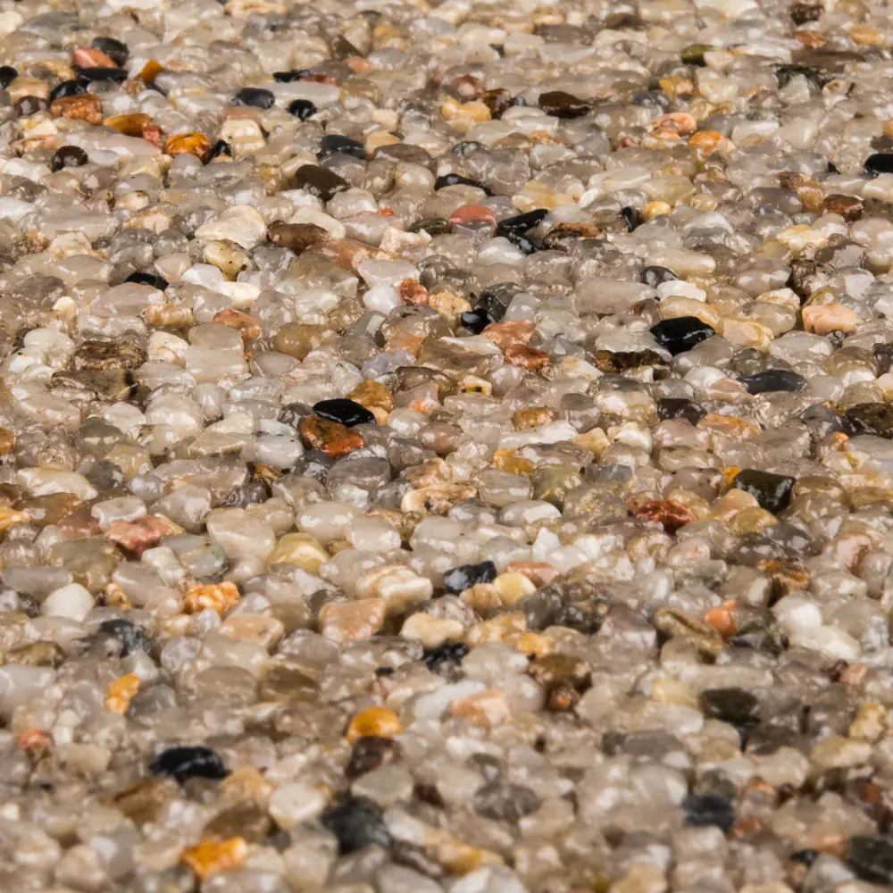 RAVELLO Steinteppich Boden Indoor Körnung Mittel Farbe natur dunkel 19 kg Set RAVELLO Steinteppich Boden Indoor Körnung Mittel Farbe natur dunkel 19 kg Set