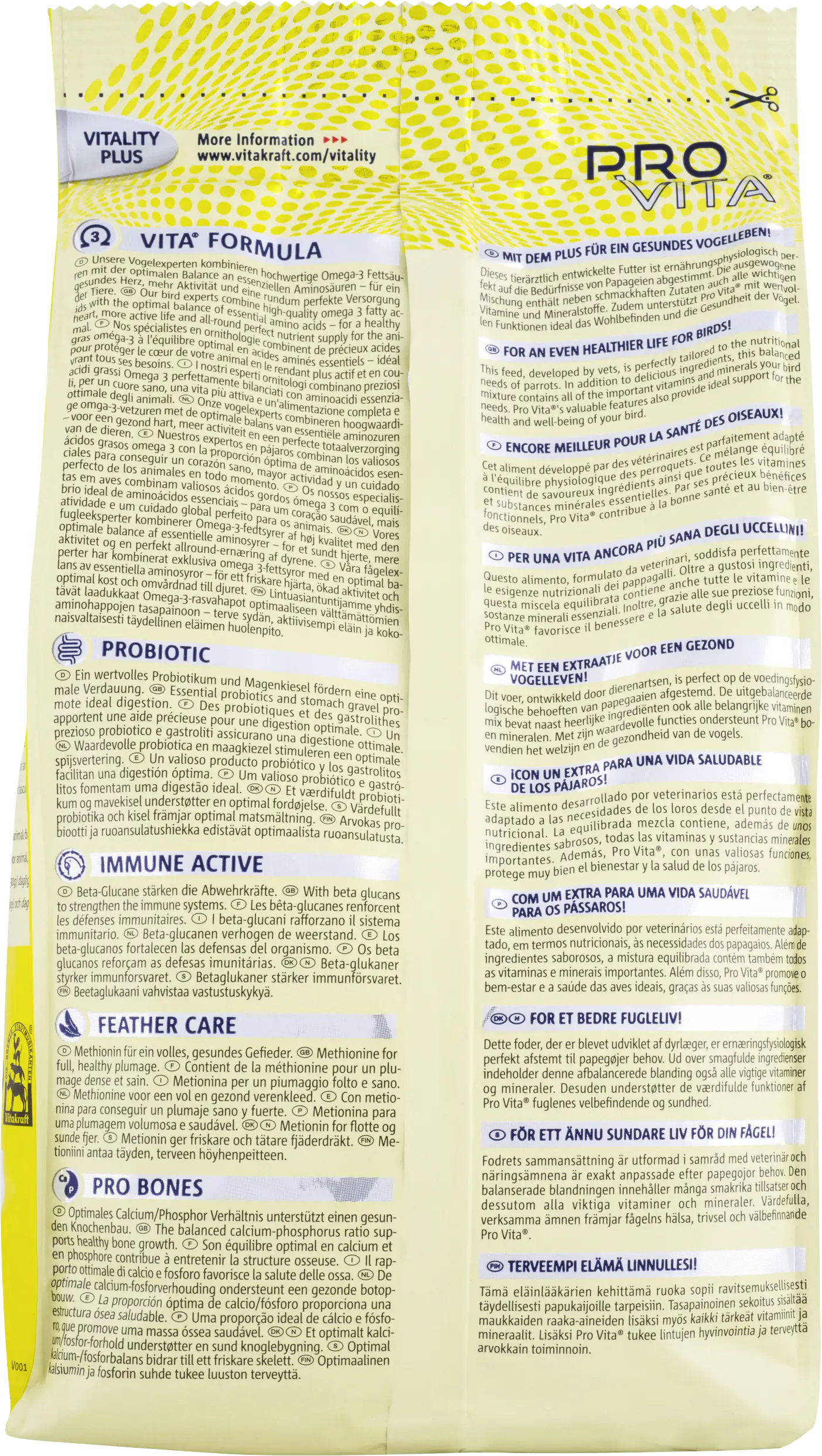 Vitakraft PRO VITA® 750 g Vitakraft PRO VITA® 750 g