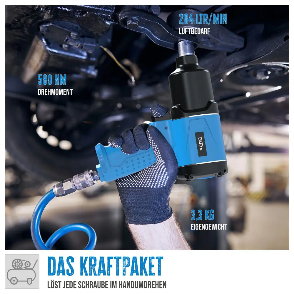Güde Druckluft-Schlagschrauber-Set Güde Druckluft-Schlagschrauber-Set