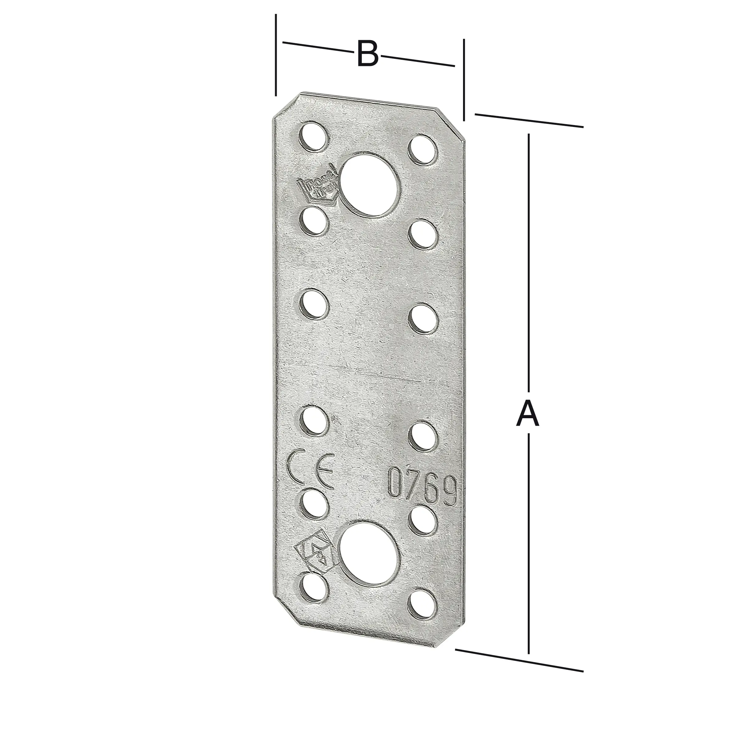 Vormann Flachverbinder 136 x 55 mm