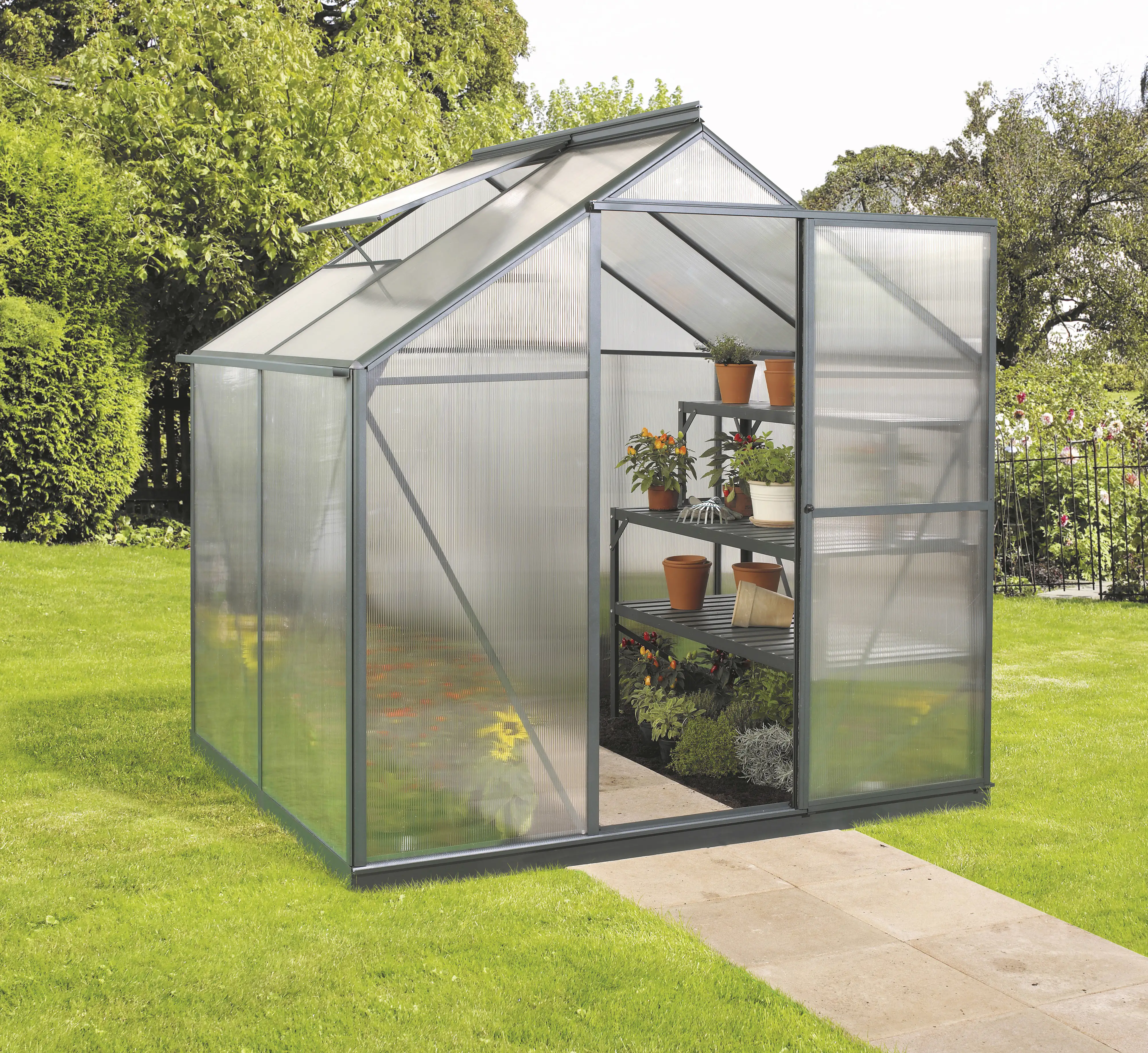Vitavia Gewächshaus Eos 3100 190 x 153 cm 6 mm Hohlkammerplatten