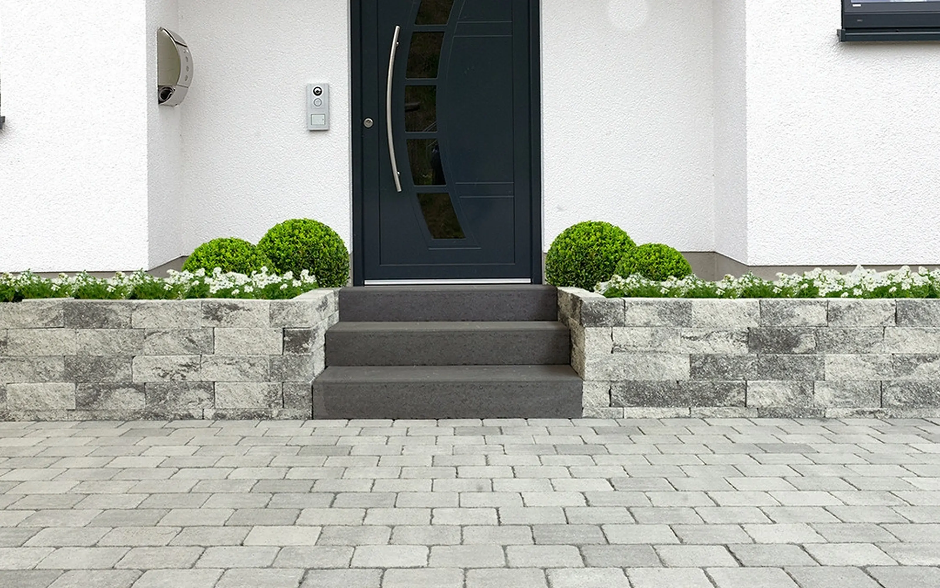 EHL Mauerstein Bonsai Normalstein 25 x 10 x 10 cm grau-anthrazit