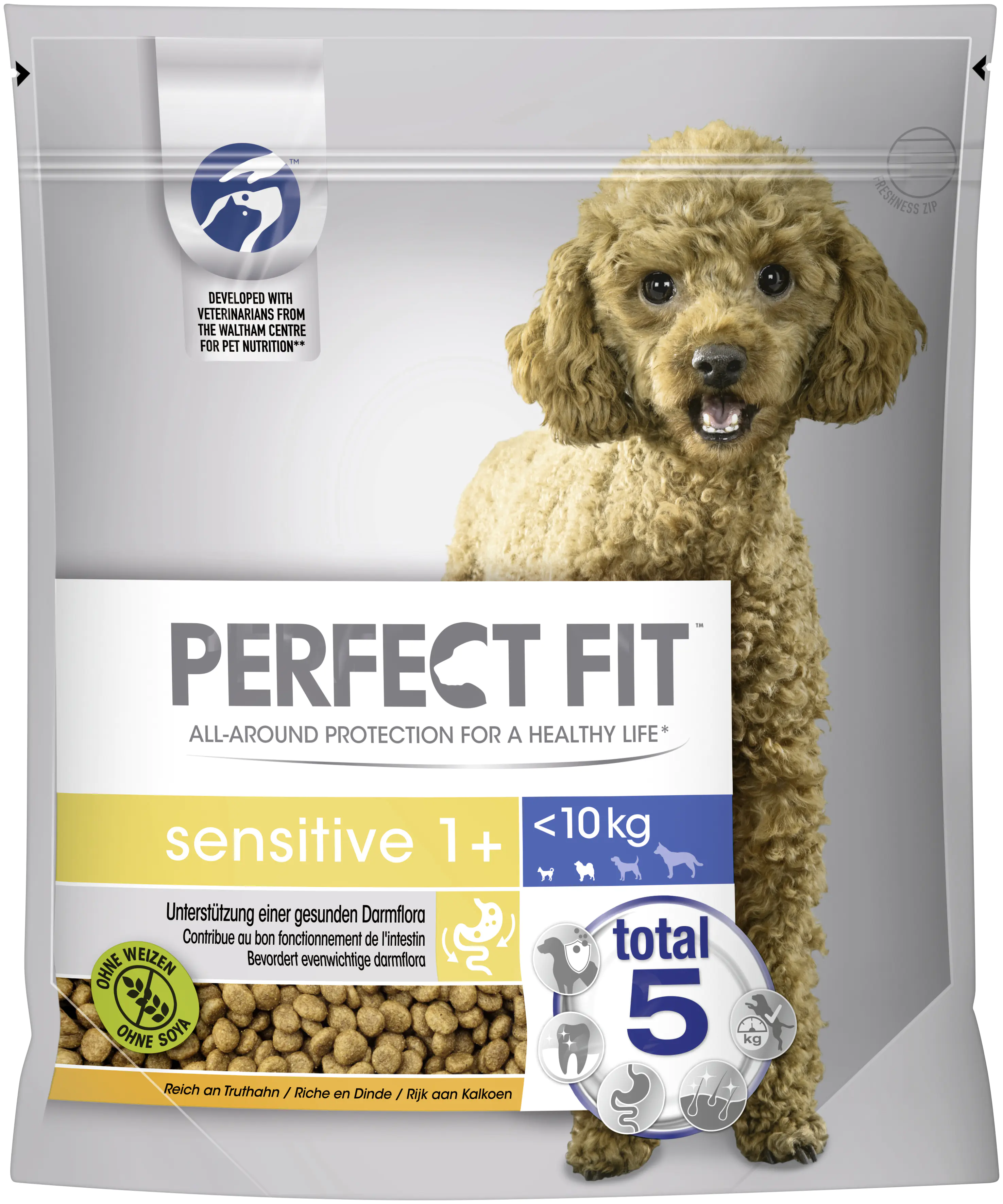 Perfect Fit Sensitive Adult 1+ Hundefutter für kleine Hunde Truthahn 1,4kg Perfect Fit Sensitive Adult 1+ Hundefutter für kleine Hunde Truthahn 1,4kg