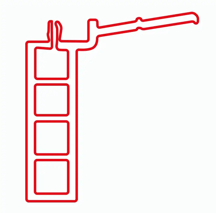 Meeth Fensterbankanschluss weiß, 140 cm Meeth Fensterbankanschluss weiß, 140 cm