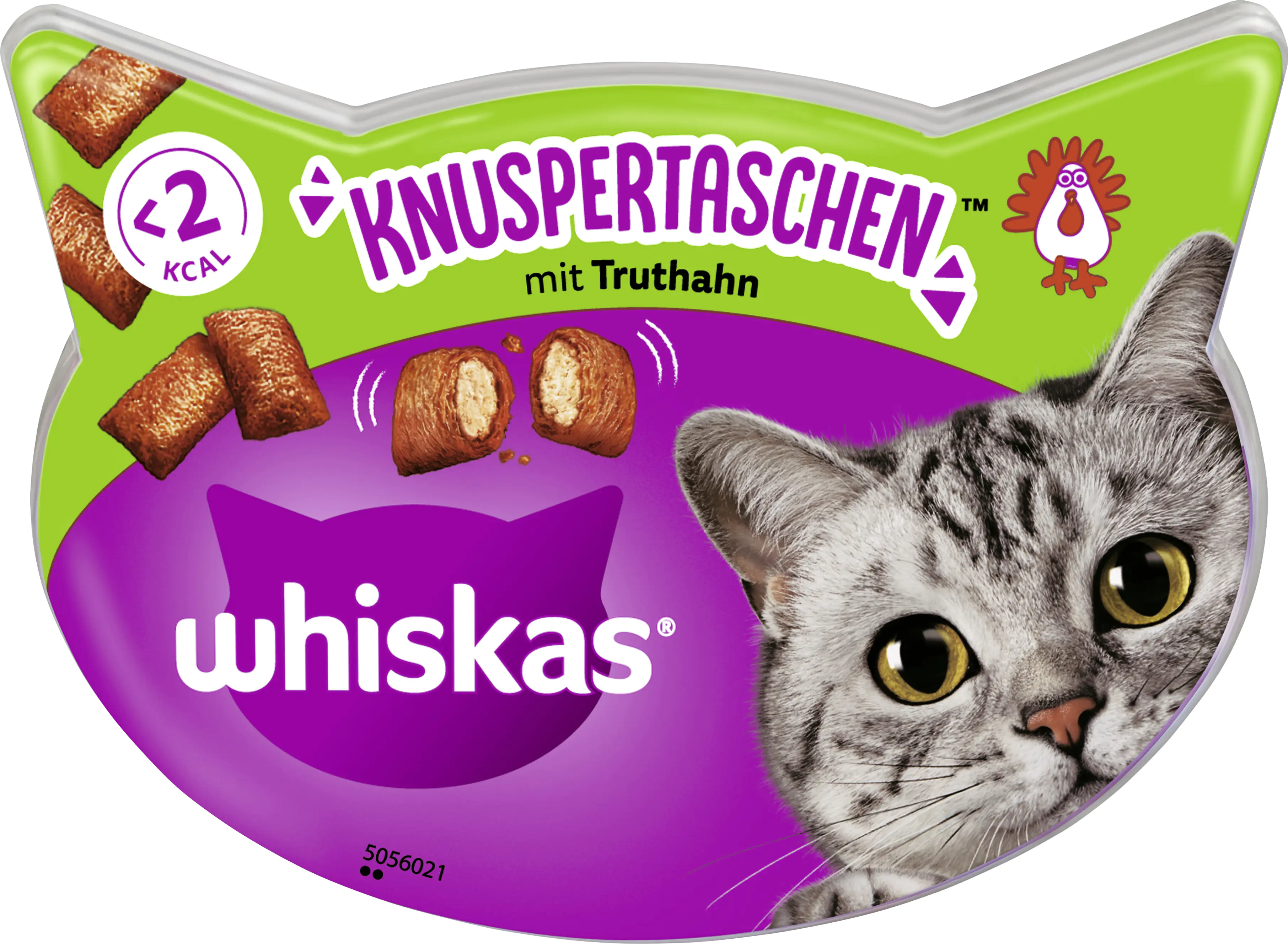 Whiskas Katzensnack Knuspertaschen Pute 60 g