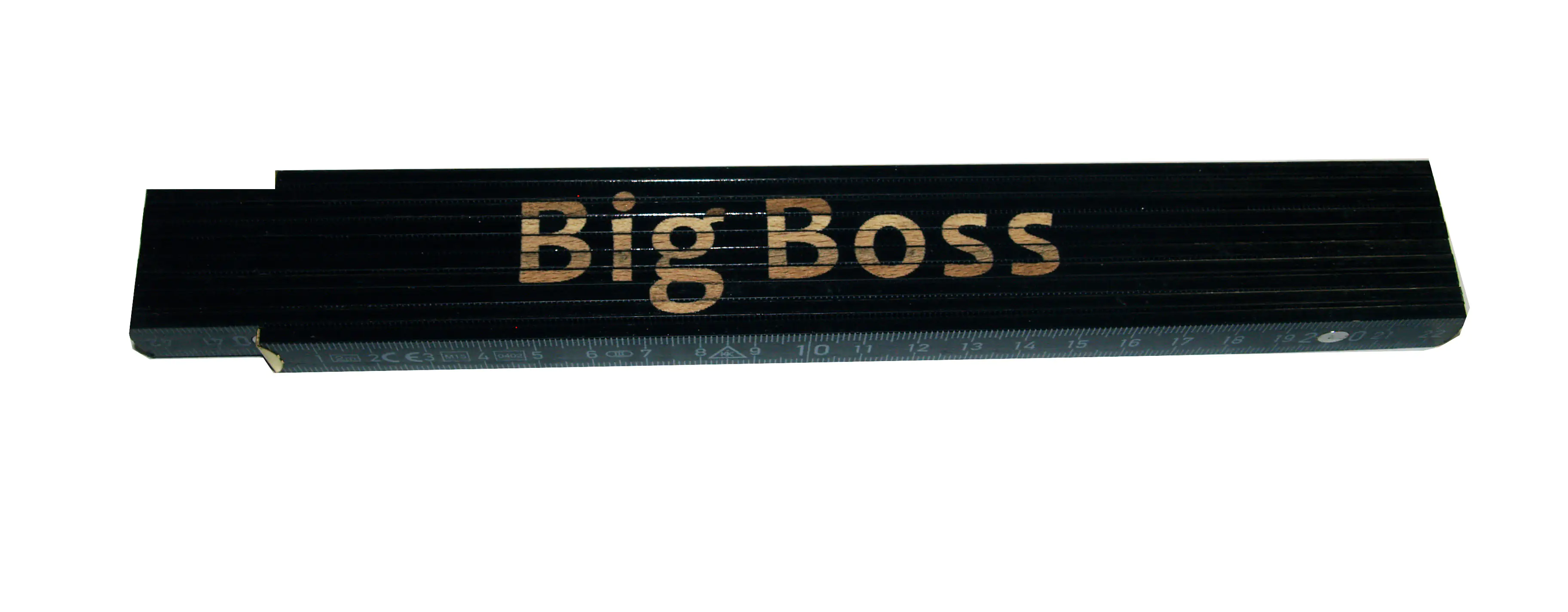 Zollstock Big Boss 2 m schwarz