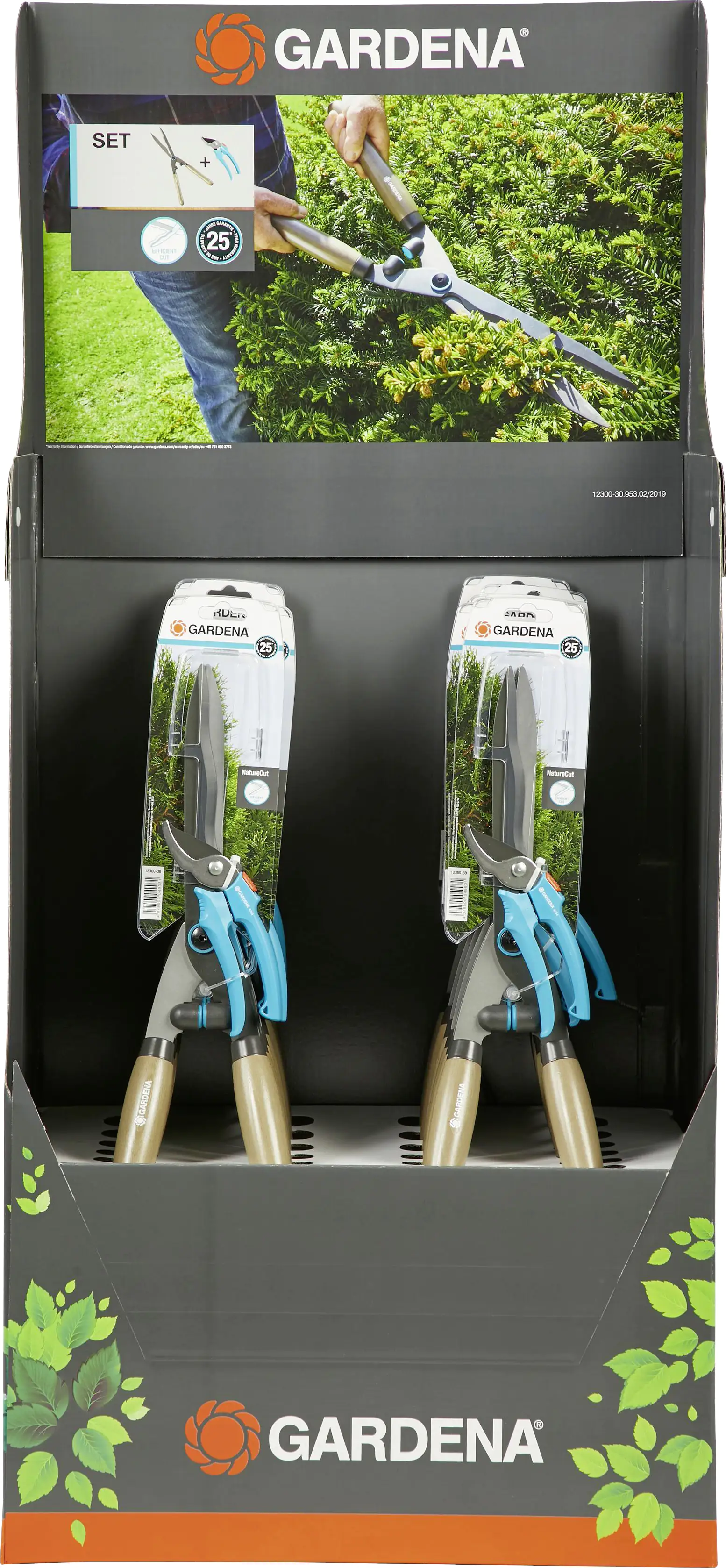 Gardena Heckenschere NatureCut 23 cm Messerlänge