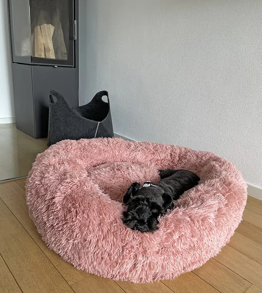 Nobby Kuschelbett Donut Classic Esla altrosa