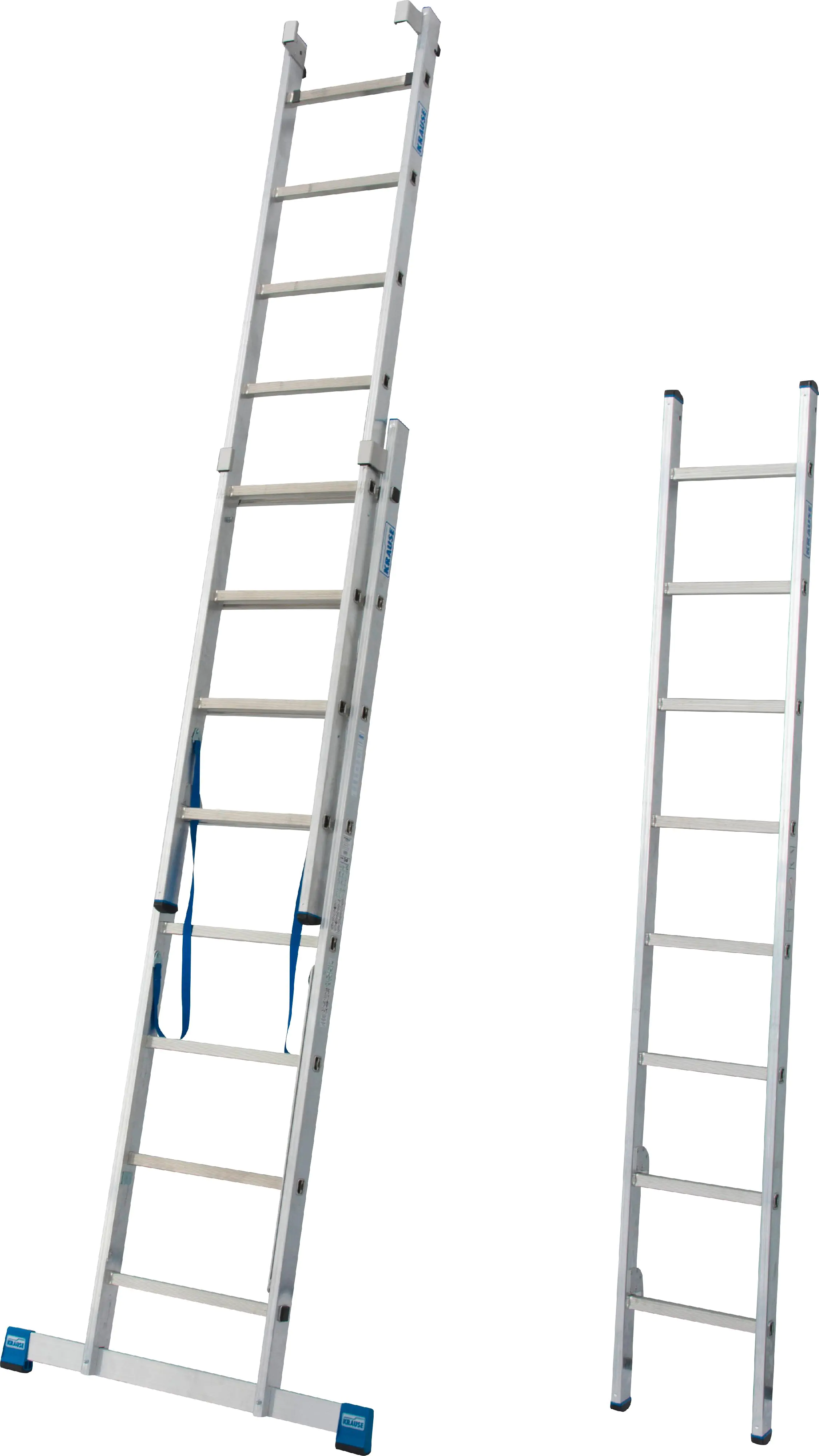 Krause Aluminium-Mehrzweckleiter STABILO mit Treppenfunktion 6,05 m