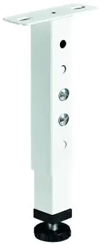 Hettich Bettfuß höhenverstellbar, Stahl, 1 Stück