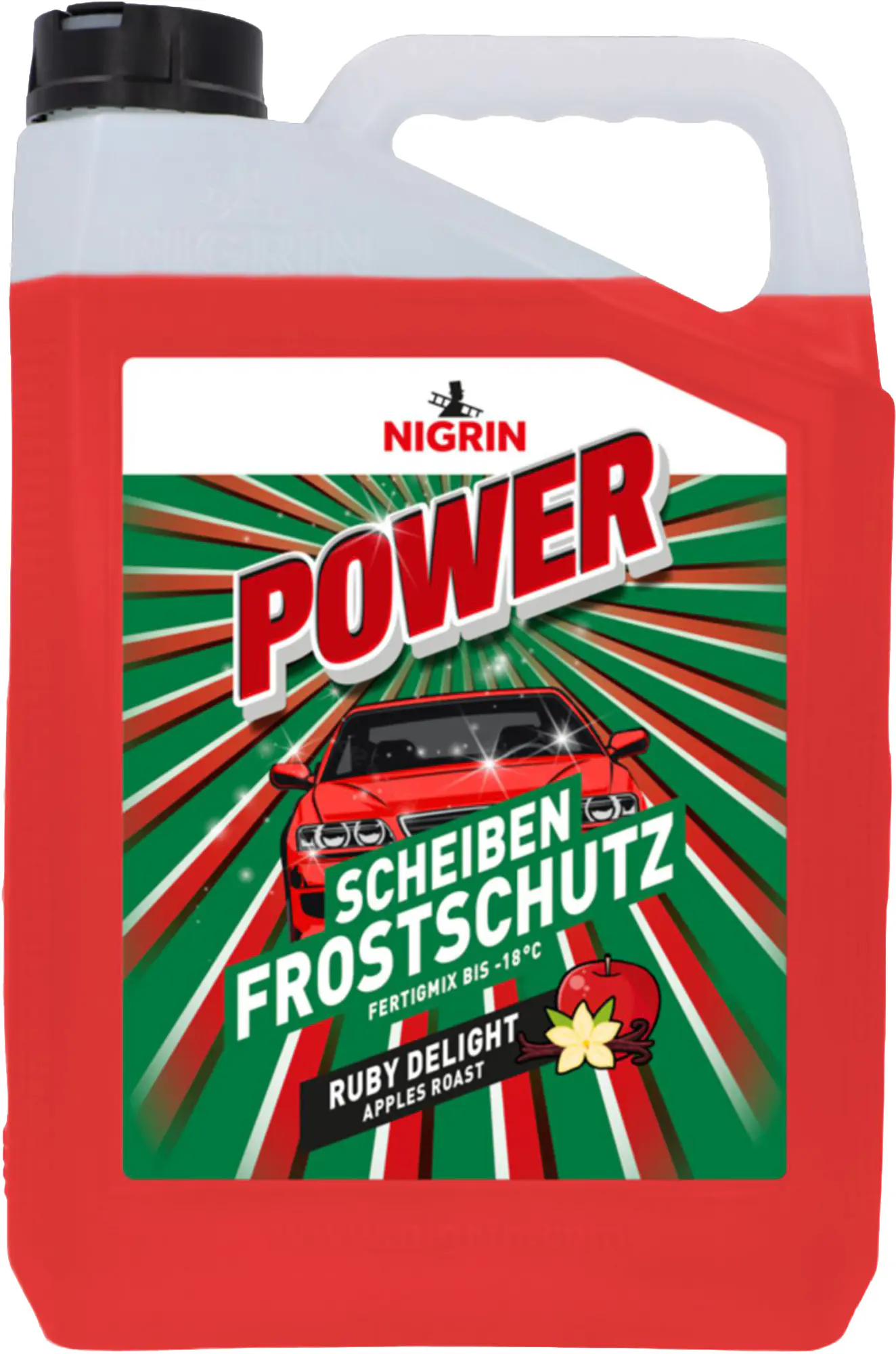 Nigrin Scheibenfrostschutz Power Ruby Delight bis -18° gebrauchsfertig 5 L