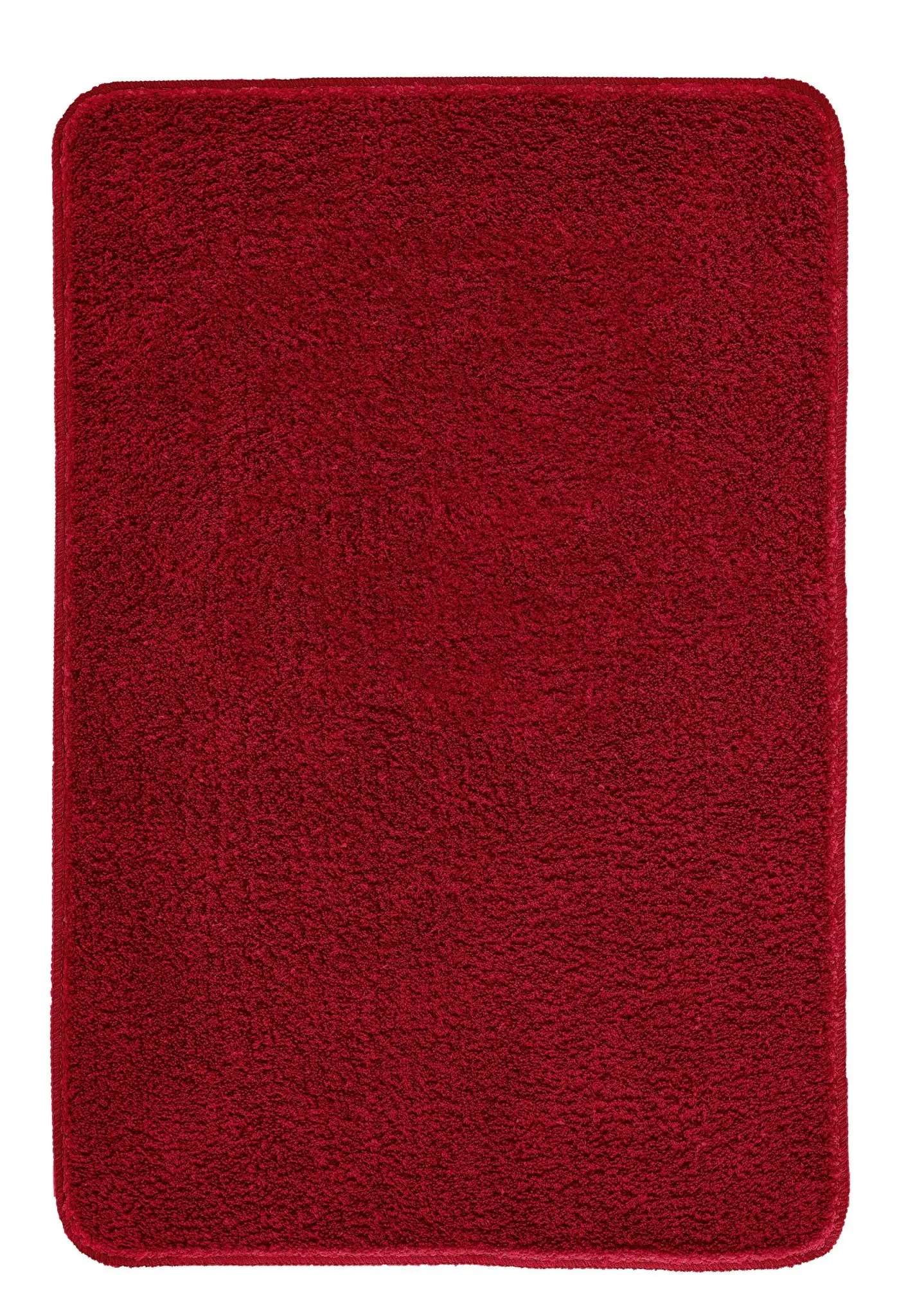 Kleine Wolke WC-Vorleger Onda granat 60 x 90 cm