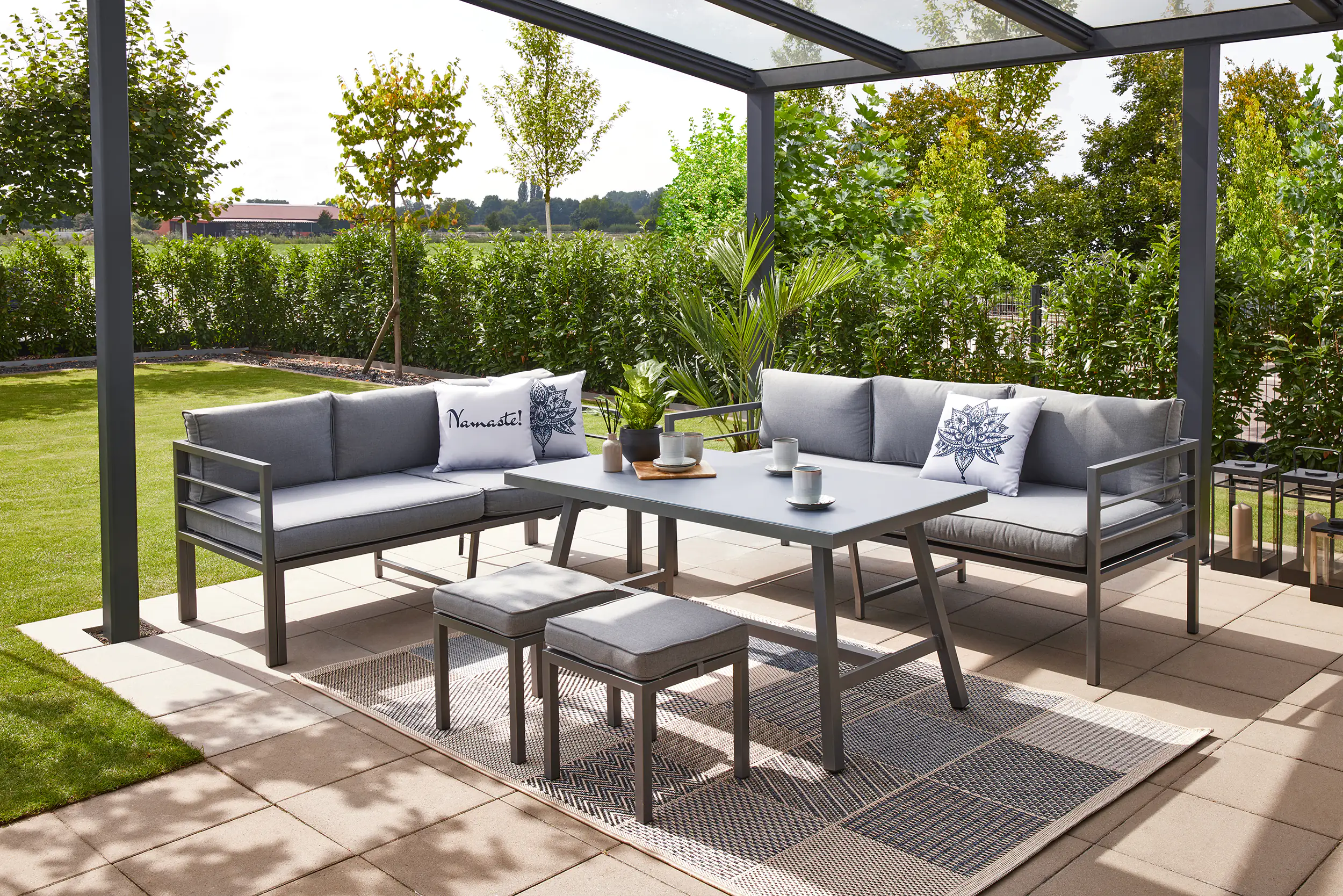 TrendLine Dining Lounge Möbelgruppe Columbia, variabel stellbar 3-in-1 TrendLine Dining Lounge Möbelgruppe Columbia, variabel stellbar 3-in-1