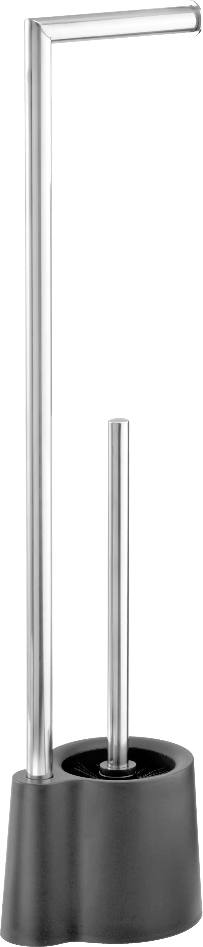 Wenko Stand WC-Garnitur Avola schwarz