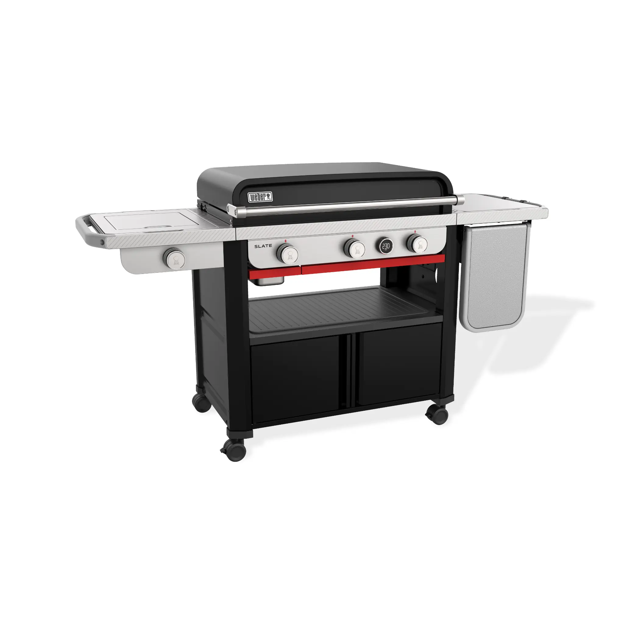 Weber Gasgrill Slate GPSB Plancha Grillfläche: 76 x 46 cm