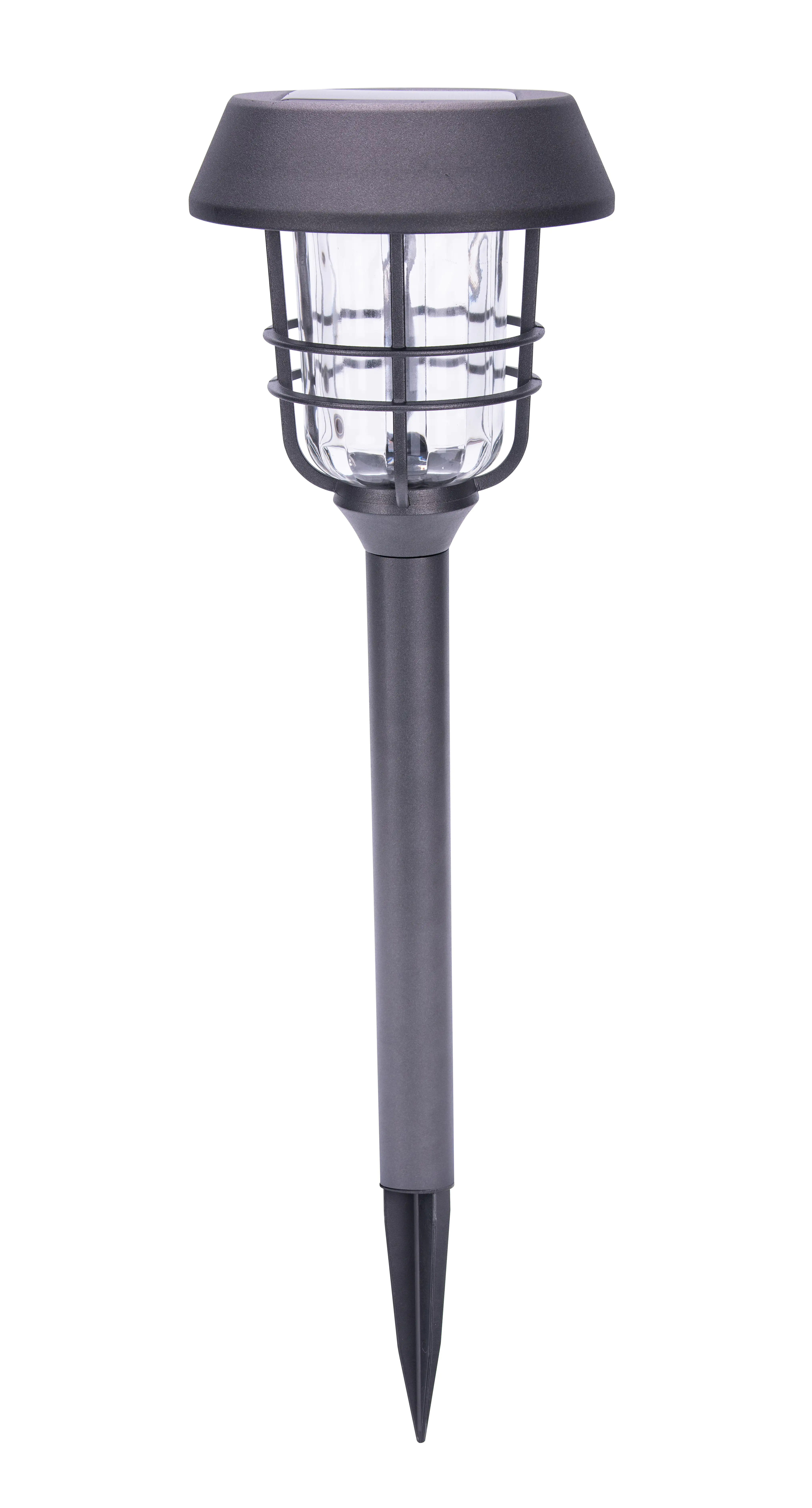 TrendLine LED Solarleuchte 2 in 1 mit Erdspieß, Standfuß