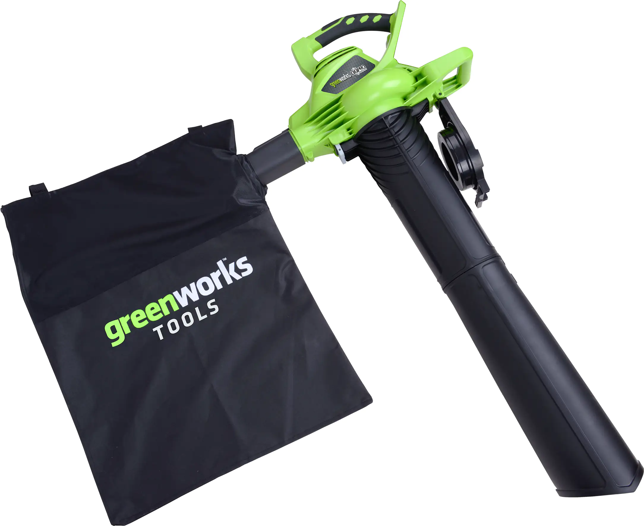 Greenworks Akku-Laubsauger/-bläser 40 V ohne Akku und Ladegerät, 290 km/h Greenworks Akku-Laubsauger/-bläser 40 V ohne Akku und Ladegerät, 290 km/h