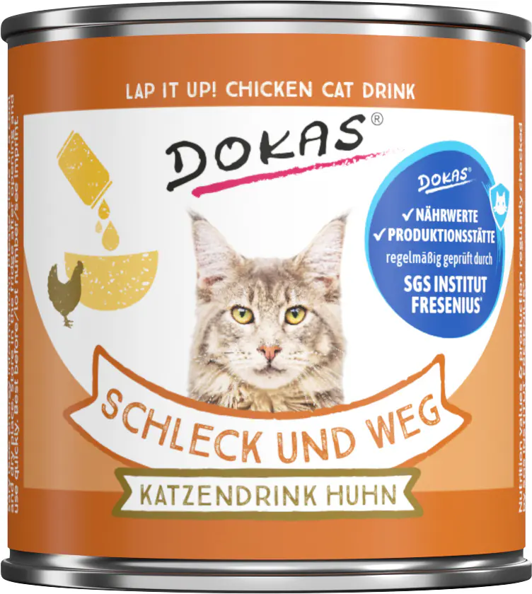 Dokas Schleck und weg Katzendrink Huhn 100 g