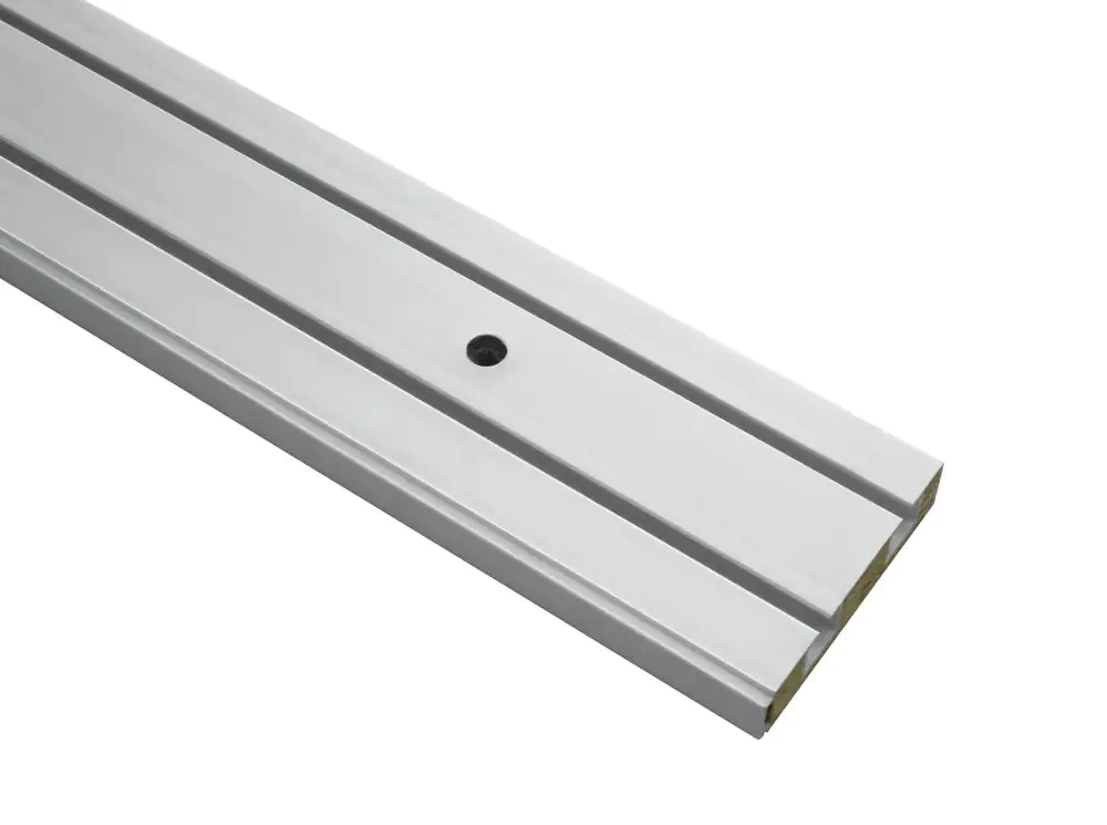 Gardinia Vorhangschiene GE 2-läufig, weiß, 120 cm