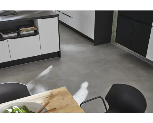 Bodenfliese Feinsteinzeug Hometec Beton 60 x 60 cm grau Bodenfliese Feinsteinzeug Hometec Beton 60 x 60 cm grau