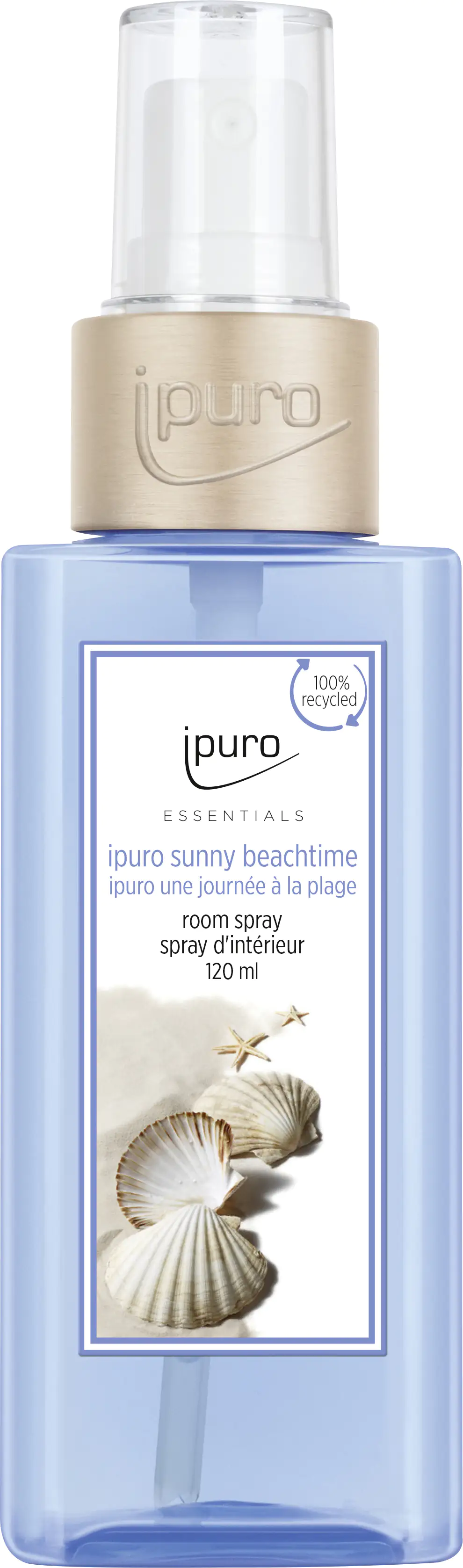 4051281982680 ipuro ESSENTIALS Raumspray Sunny Beachtime 120 ml