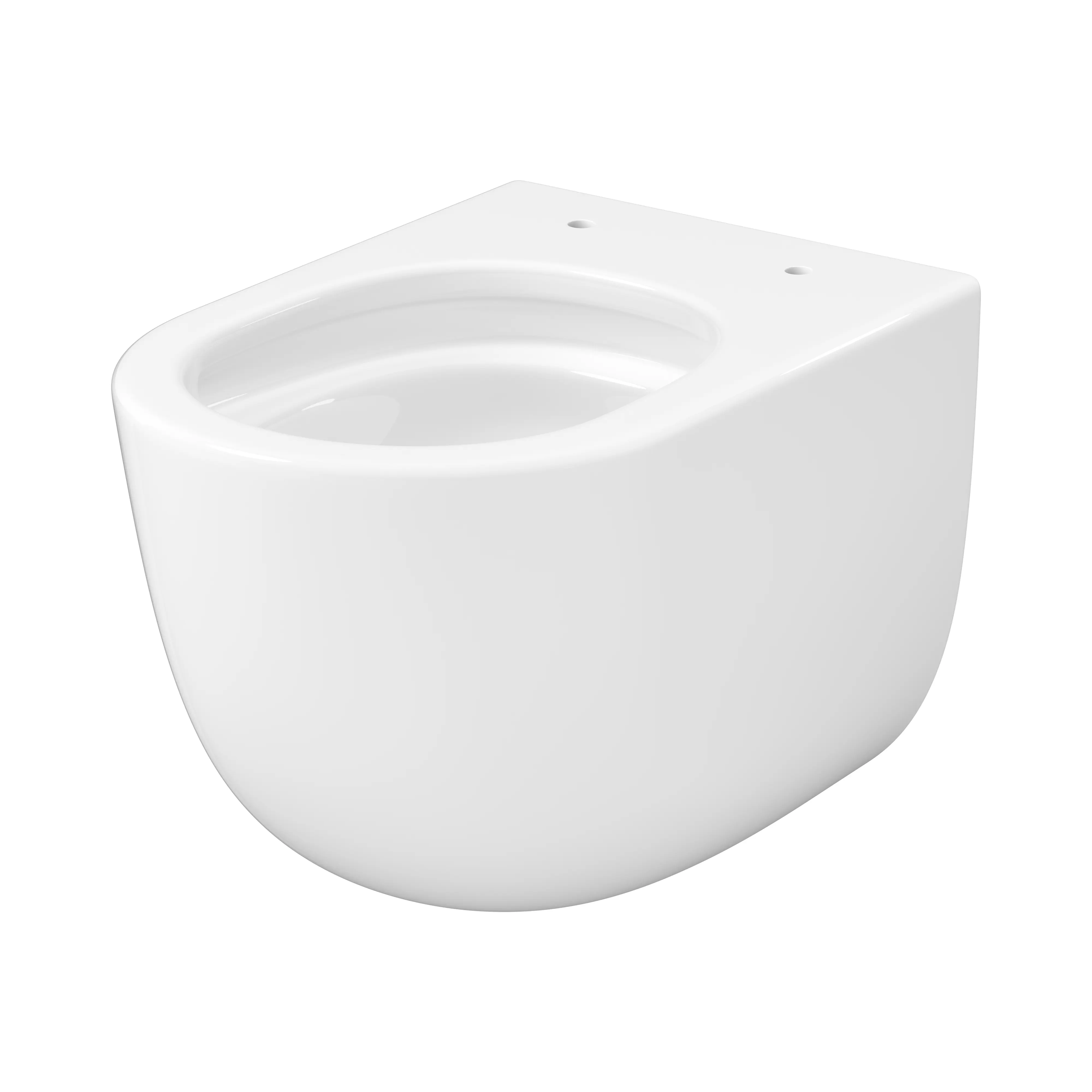 Primaster Wand WC spülrandlos Callia Tiefspüler weiß inkl. WC-Sitz
