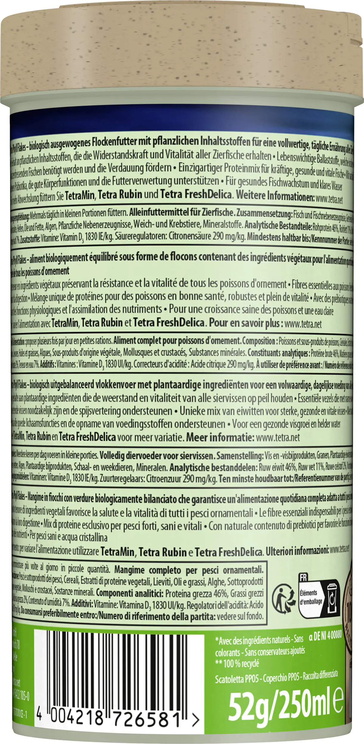 Tetra Phyll 250 ml Tetra Phyll 250 ml